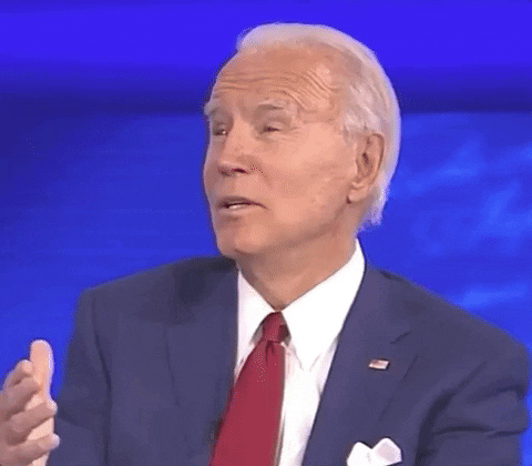 Joe Biden saying "Zero"