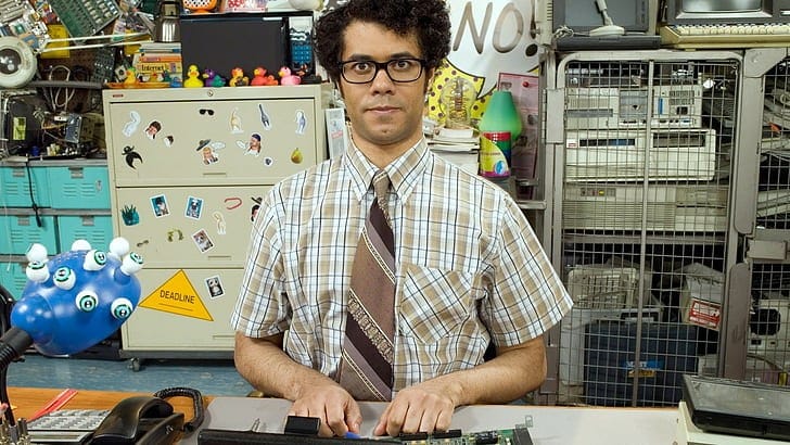 Screenshot from the IT crowd